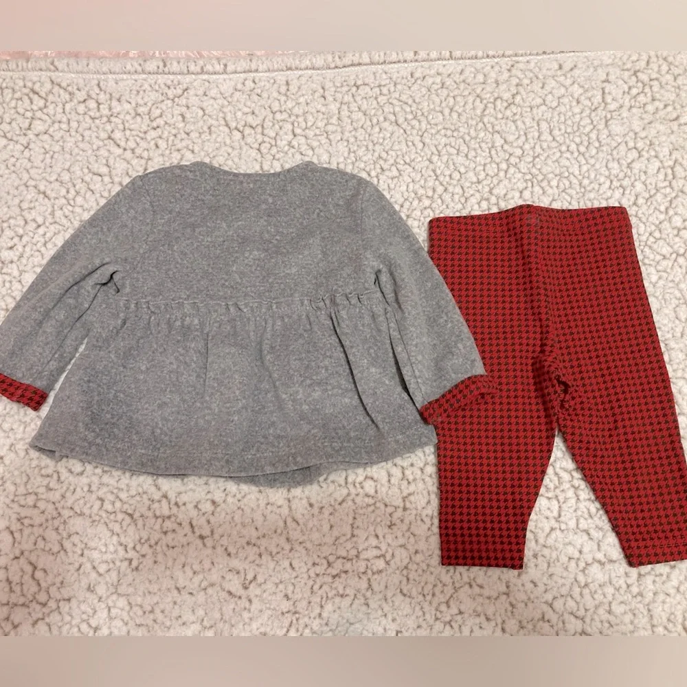Carters 6 month babygirl sweater set